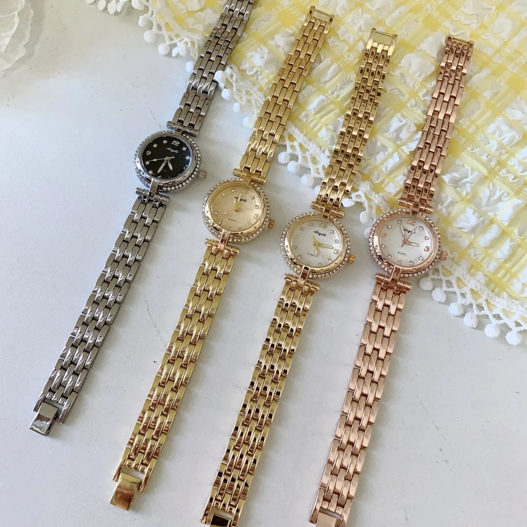 แฟชั่นผู้หญิงหรูหรานาฬิกาสุภาพสตรีนาฬิกาสําหรับสร้อยข้อมือ Montre Femme นาฬิกาข้อมือหญิงนาฬิกาผู้หญิง Relojes