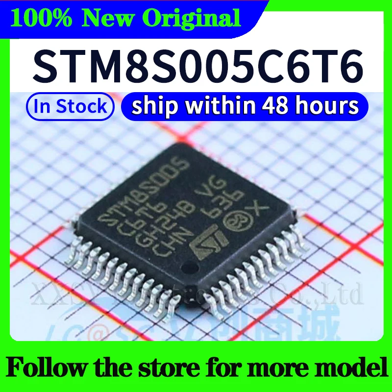 

STM8S005C6T6 В наличии