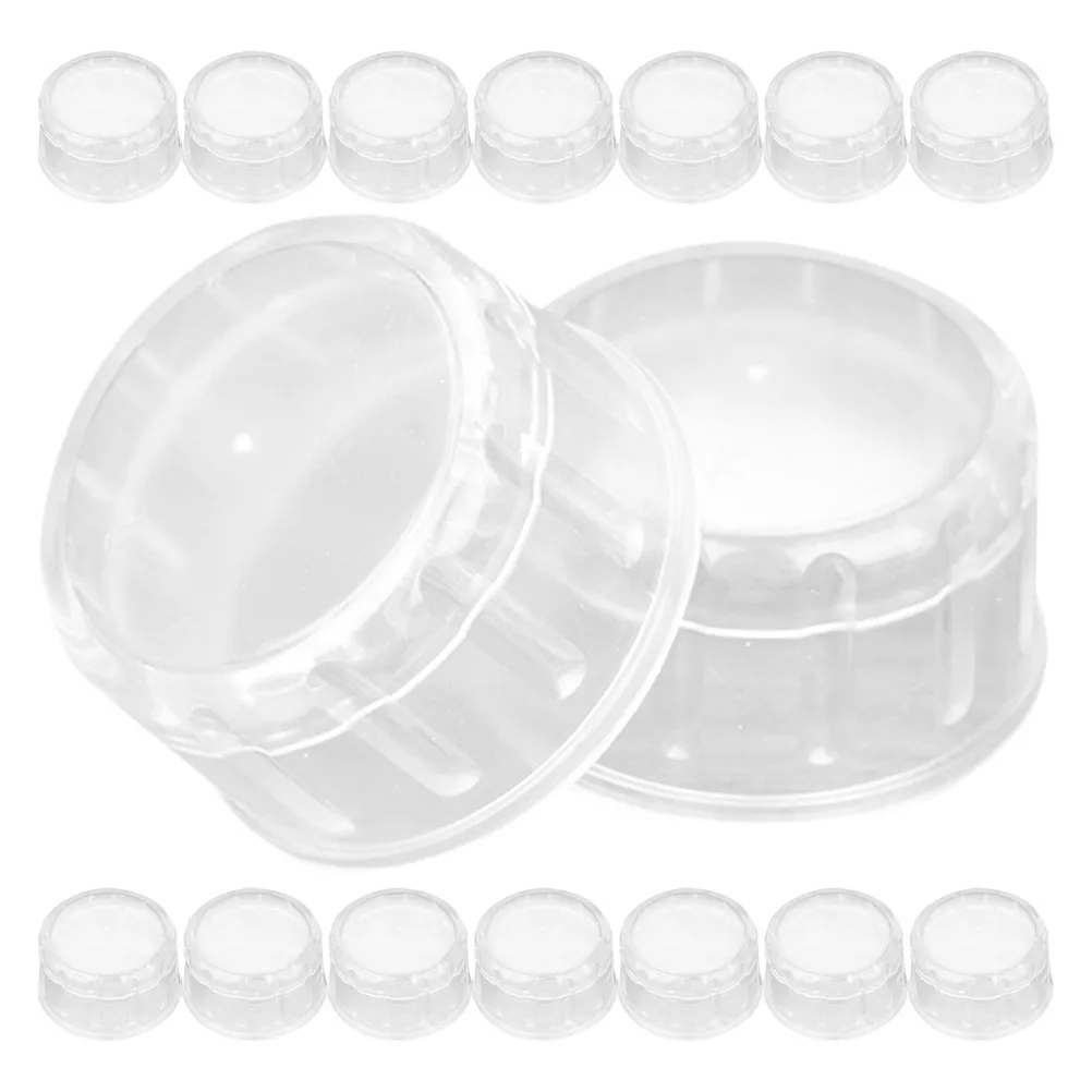 

16 Pcs Shake Cup Lid Juice Lids Cocktail Shaker Cover Glass Coffee Tumbler Replacement Plastic Covers Caps