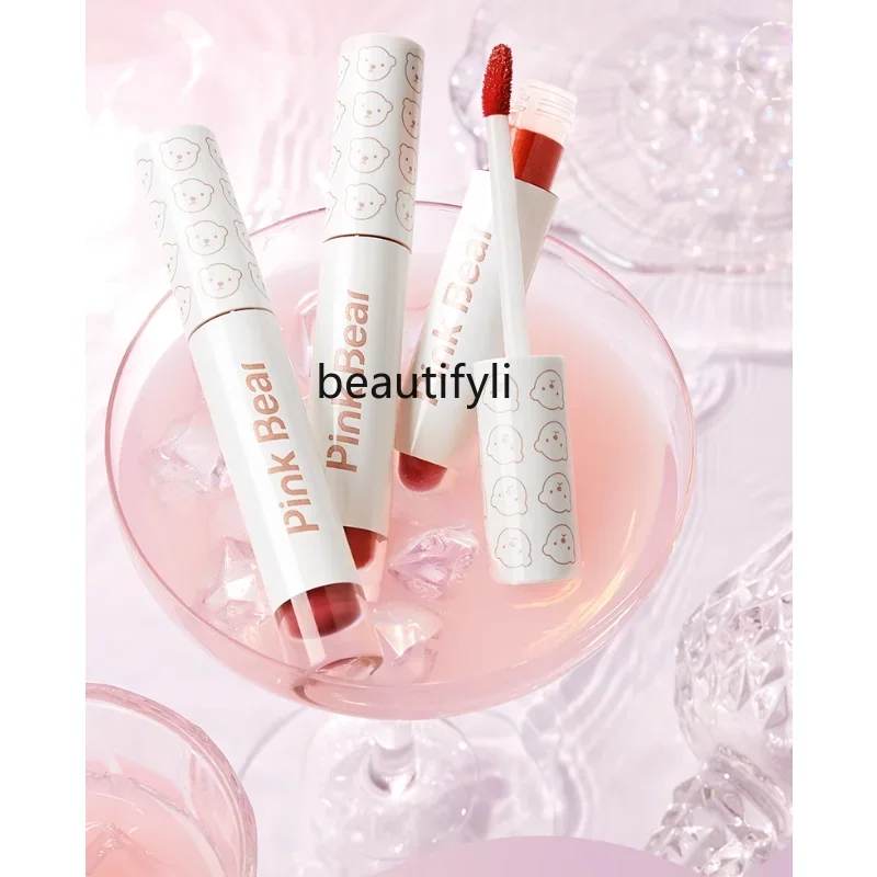 yj Mirror Water Light Lip Lacquer Lipstick Complexion Improvement Moisturizing Waterproof