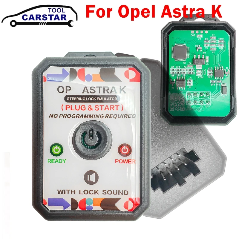 

Для Opel Vauxhall Astra K ESL ELV симулятор блокировки рулевого управления с звуковой вилкой блокировки и запуск
