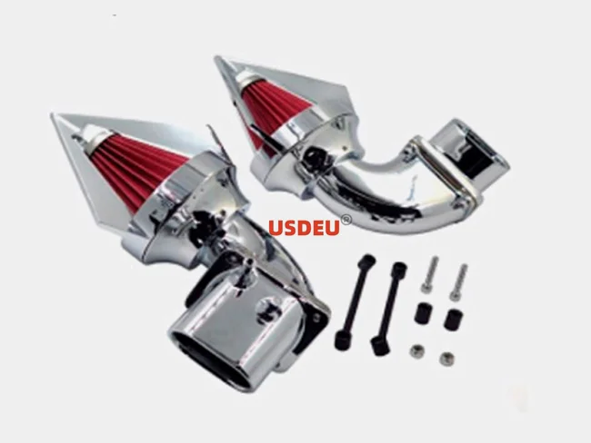 USDEU Air Intakes For Suzuki Boulevard M109 2006-2012 07 08 09 10 11 12 VZR 1800 2006-2007 Motorcycle Tip Air Cleaner Kits