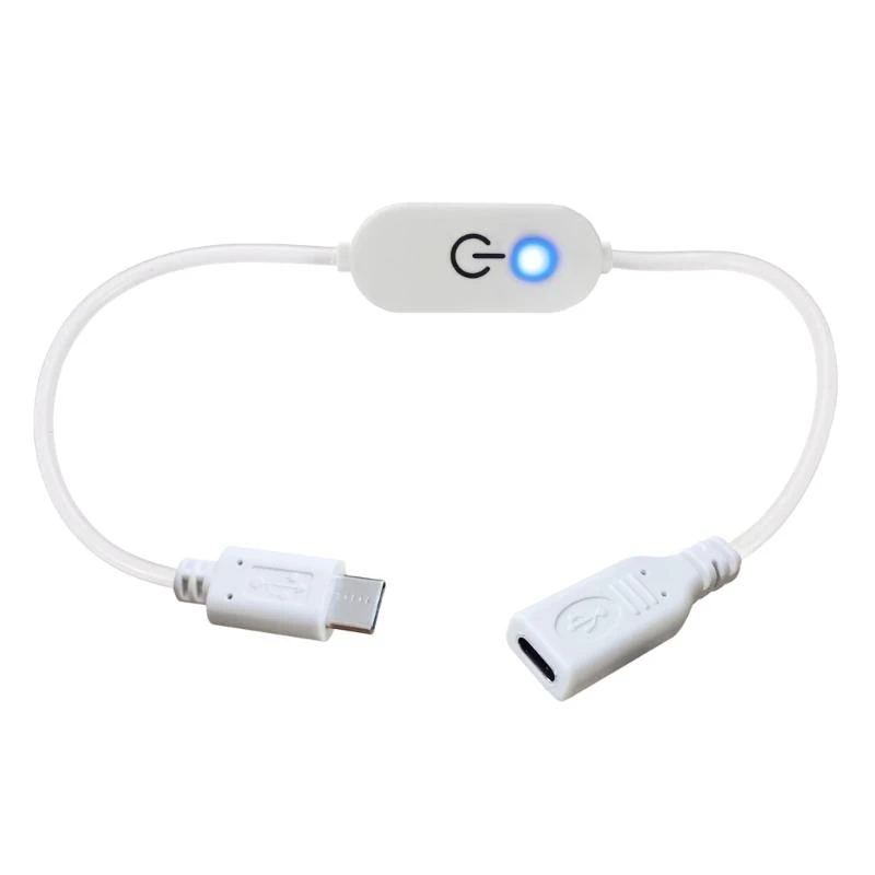 Advanced Touch Control Type C Male to Female Dimmer Switches Control Cord Wire E65A