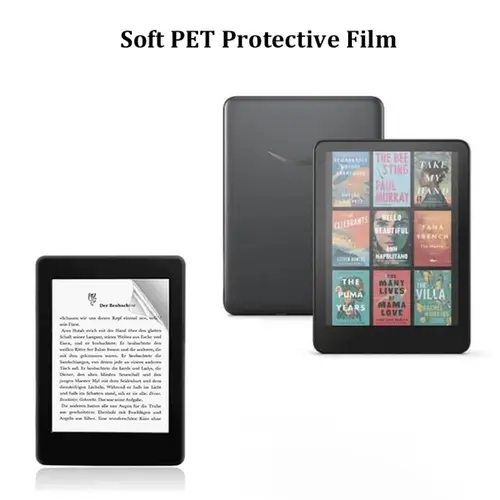 Imagen 1 del producto 10 Uds Protector de pantalla PET mate HD película protectora para lector electrónico suave para Kindle Paperwhite 6 12th Gen/Colorsoft 2024 7""