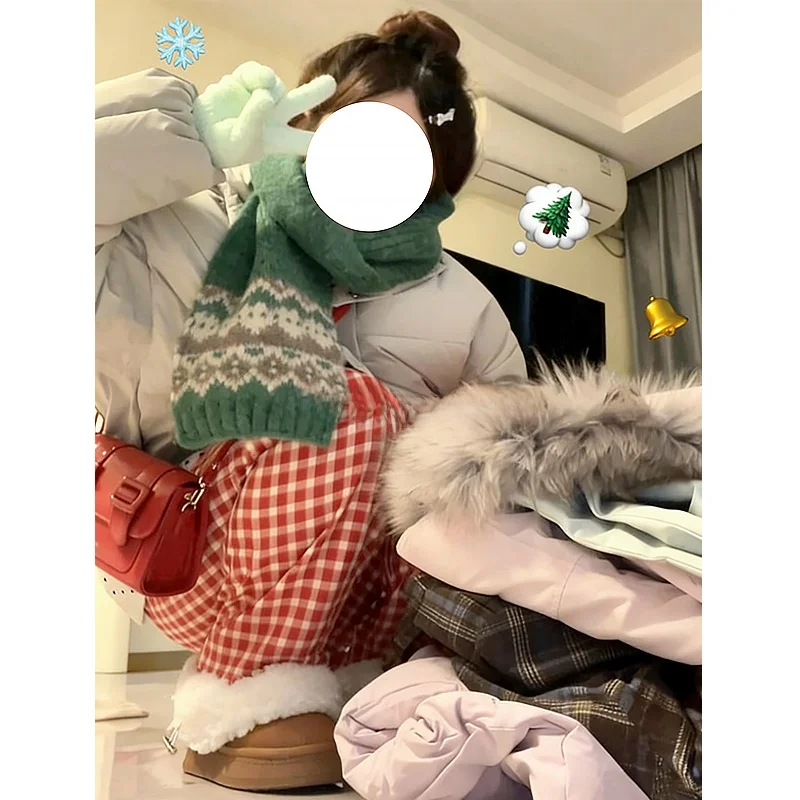 

Autumn Winter Women's Long Sleeve Knitted Base Shirt Casual Slim Fit round Neck Short Length Open Cardigan Style Versatile Top