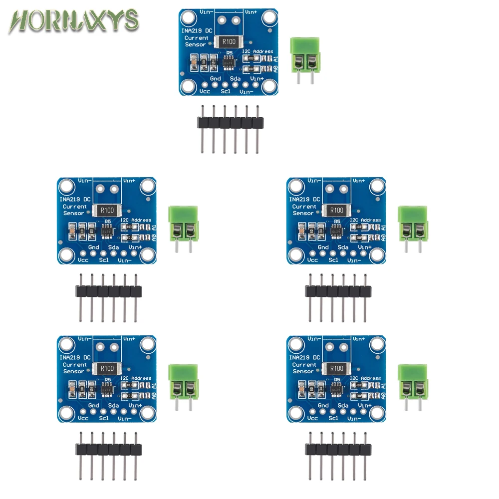1-10 Stück MCU-219 INA219 I2C-Anschluss Driftfreier Bidirektionaler Stromversorgungsüberwachungssensor Modul MCU INA 219