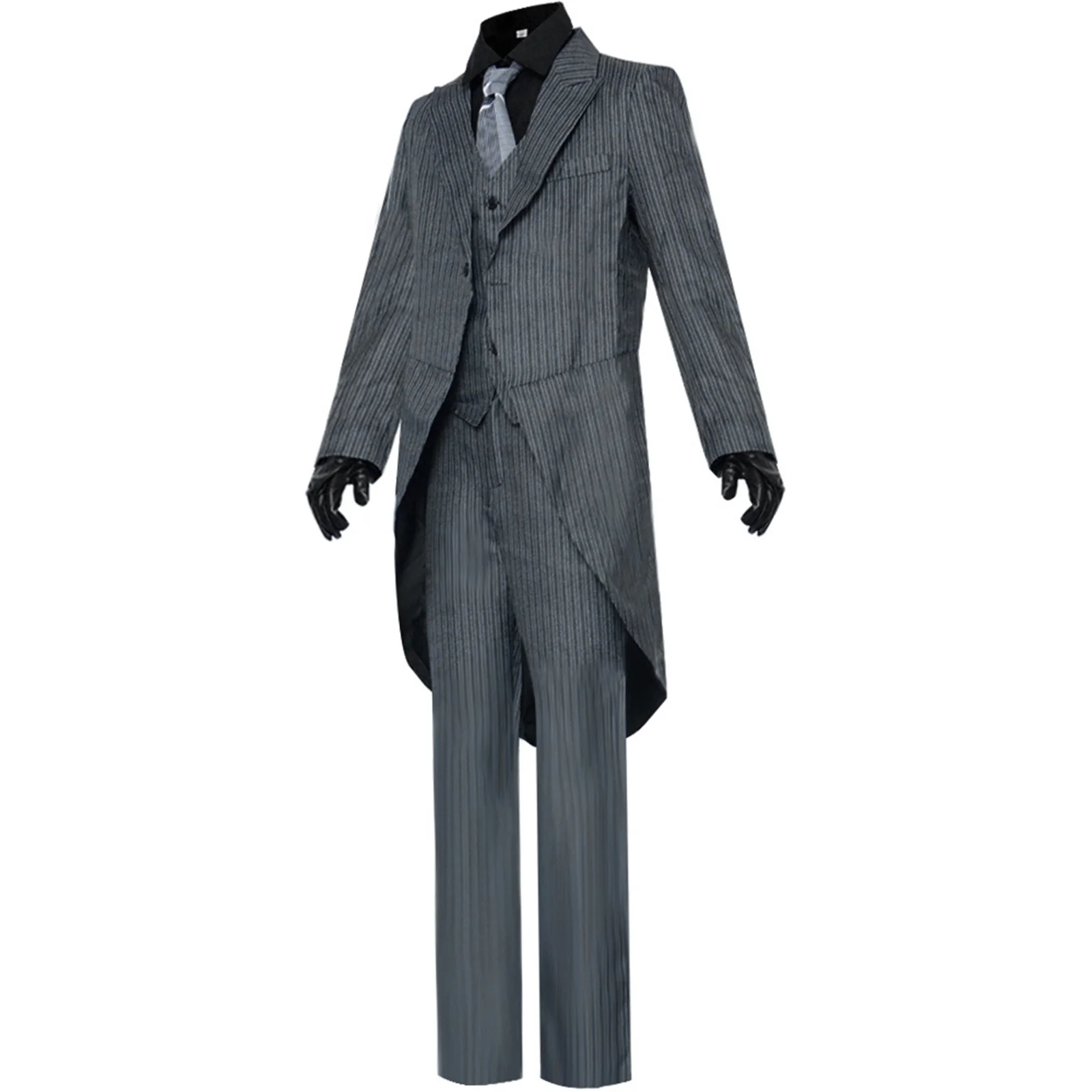 Costume de Cosplay de Personnages de Film pour Homme, Haut et Pantalon Rayés, Tenue Trempée, ixd'Halloween et Carnaval