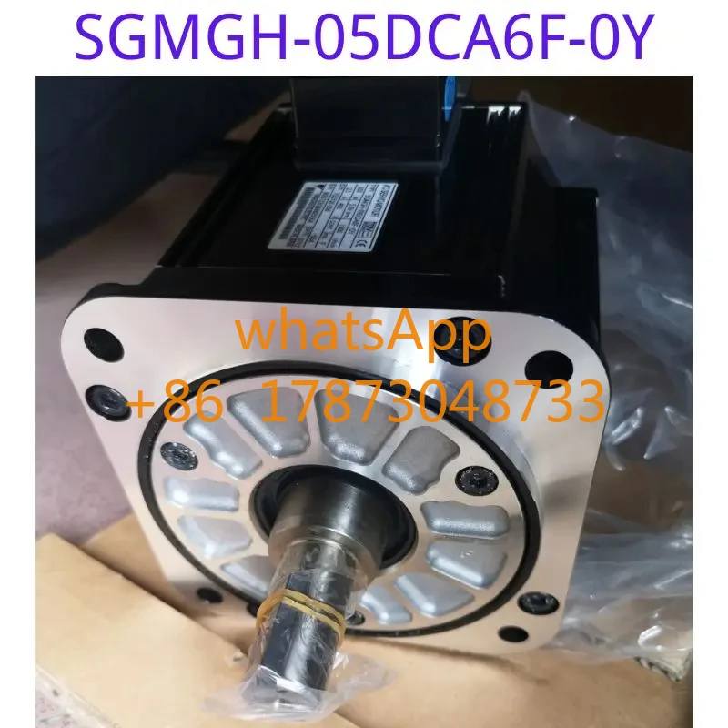 New motor SGMGH-05DCA6F-0Y