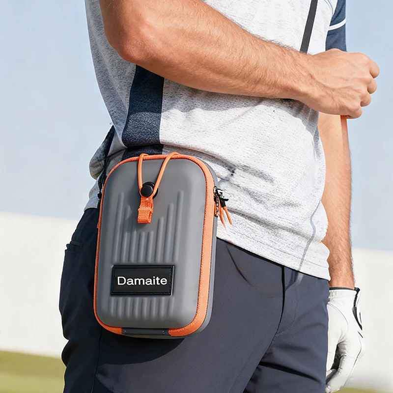 

Golf Bag Golf Rangefinder Organizer Portable Golf PU Laser Rangefinder Pouch Instrument Shockproof Waist Packs
