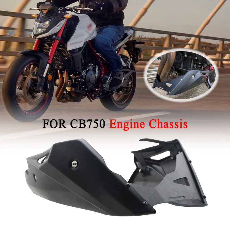 

CB750 Fairing Exhaust Shield For Honda CB 750 Hornet 2023 2024- Engine Chassis Shroud Motorcycle Guard Protection Cover