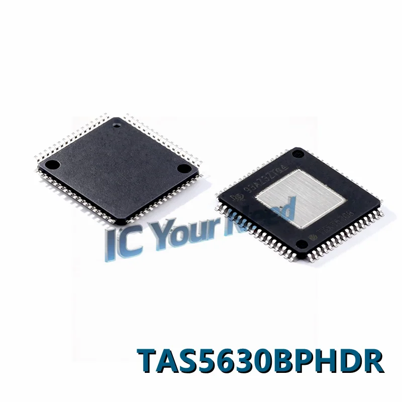 TAS5630BPHDR (2pieces) TQFP-64-EP(14x14) 300W stereo Class D audio power amplifier IC  ,Original In Stock
