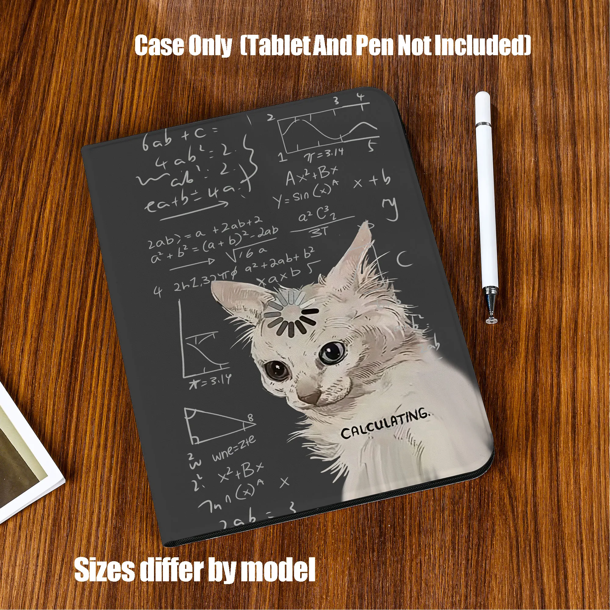 Shockproof TPU Tablet Protective Case with Pencil Holder Auto Sleep Wake for Apple /Samsung/Xiaomi/Redmi/Huawei/Honor