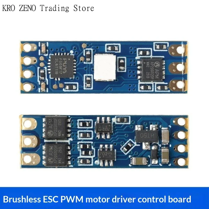 1PCS PCB 2S-3S DC 5V-16V 8A Mini RC Model Brushless ESC PWM Motor Driver ESC Board DL03 Micro Brushless ESC Controller