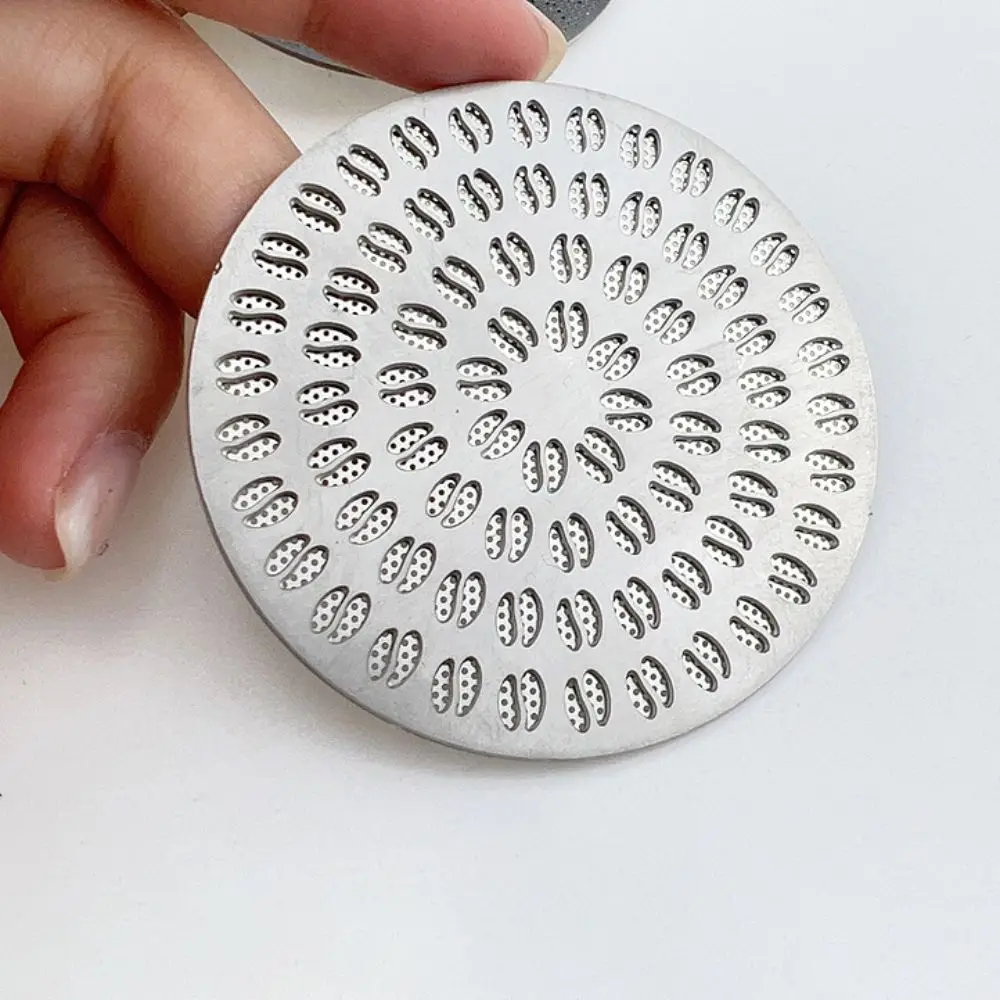 51/53/58 MM Double Layer Coffee Filter Screen Stainless Steel Reusable Coffee Extraction Mesh Heat Resistant Fine Mesh