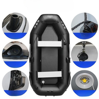 Kayak hard bottom assault boat car folding fishing boat