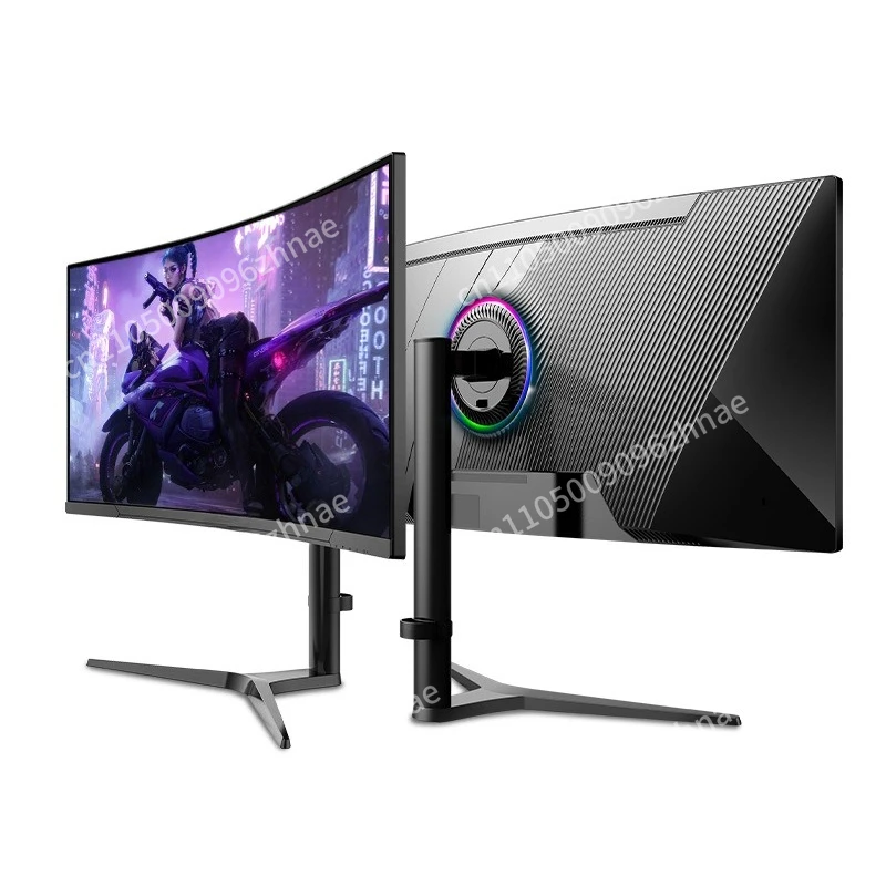 34 inch LCD 144hz 165 HZ 4k computer  mo Rgb bar game curved screen  mo