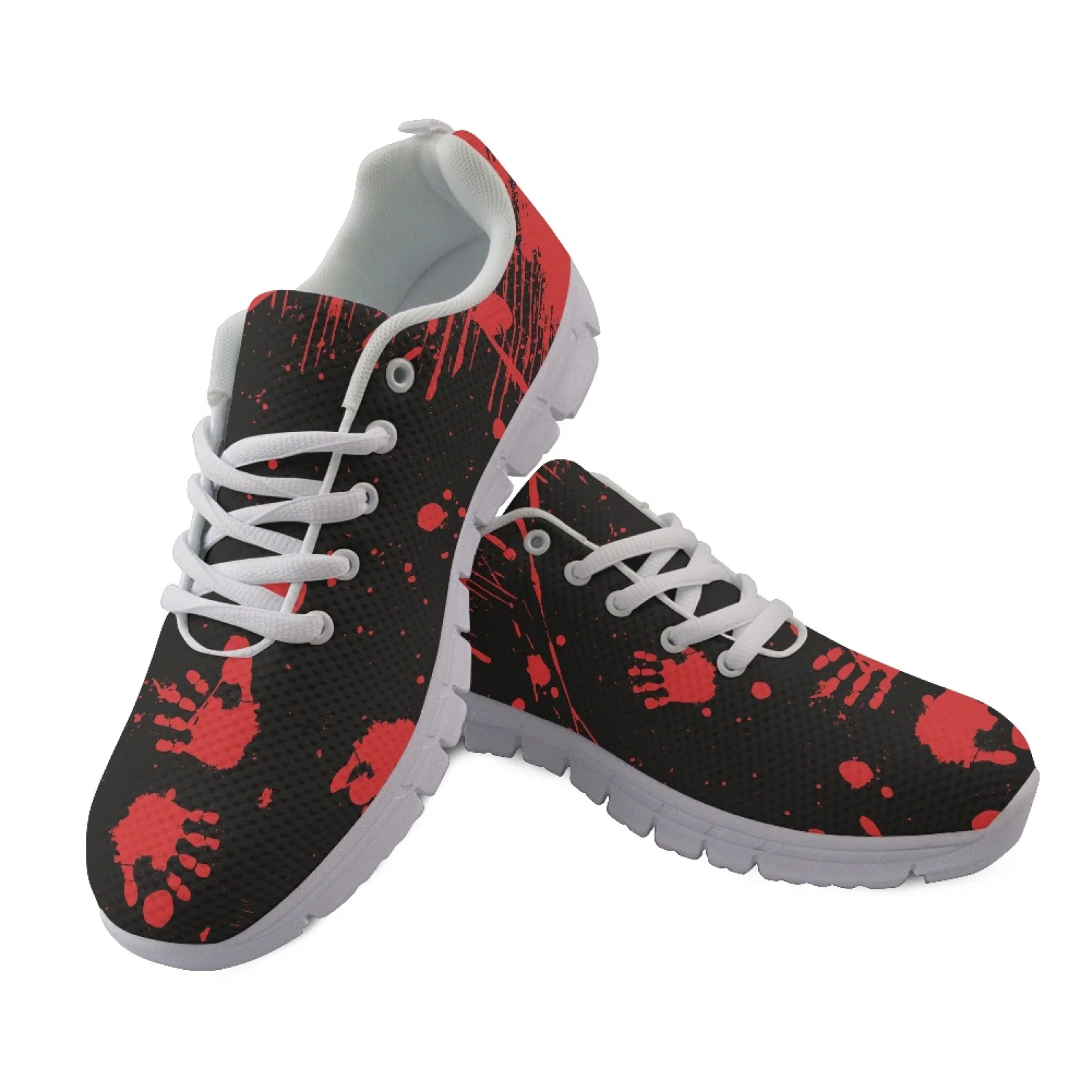 Coloranimal Abstract Splash Fashion 2026 Comfortable Slip on Tennis Shoe for Men Mesh & EVA Sole Athletic Shoes Tennis Shoes