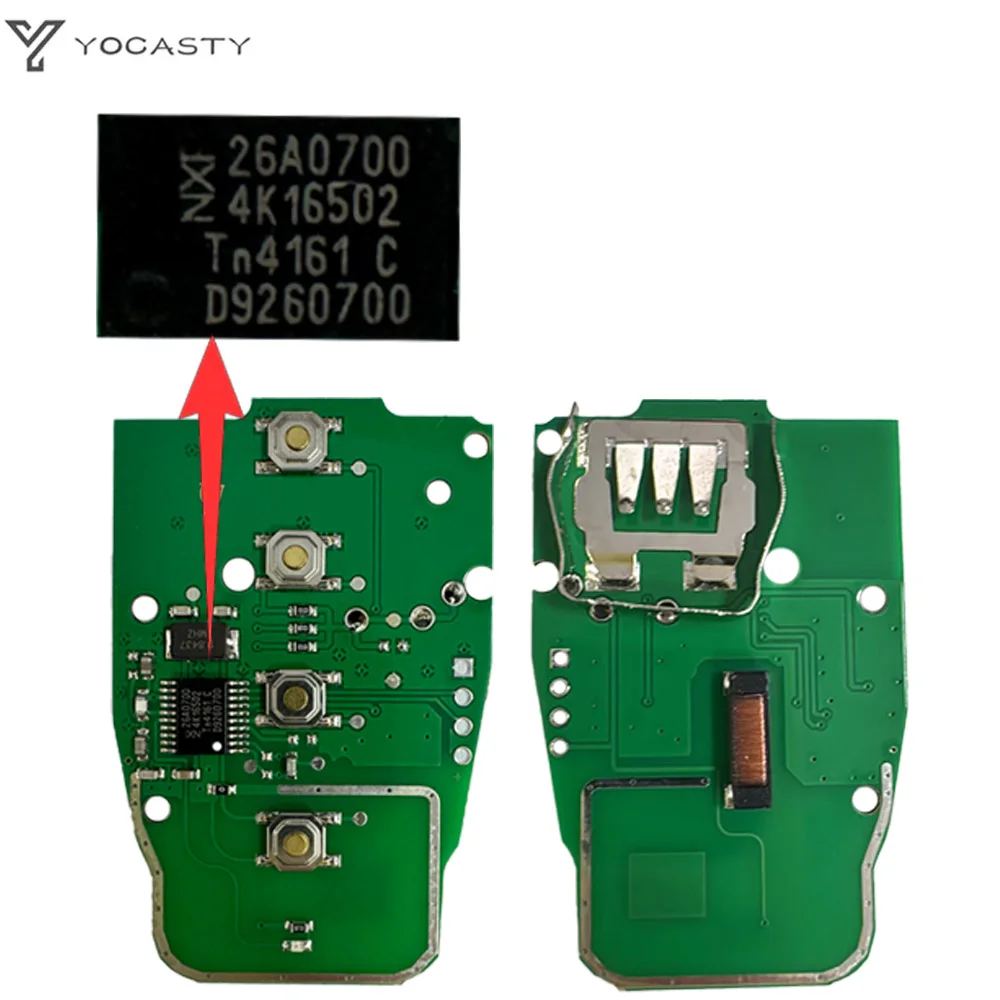 YOCASTY  8T0959754C 8T0959754D Modified as Lamborghini Style Remote Car Key For Audi 2008 2009 2010 2011 2012 2013 2014 A4 A5 Q5