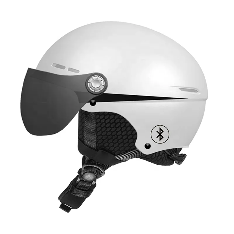 Fabryka OEM ODM Kaski narciarskie z Bluetooth Inteligentny kask snowboardowy Kask śnieżny Bluetooth z goglami Casco De Nieve Con Bluetooth