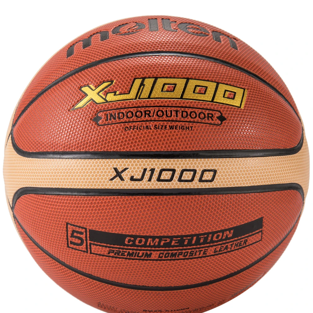 

Molten XJ1000 no.5 6 7, Leather Basketball Ball,Official Outdoor Indoor basketball Match Training free net and pin accessories