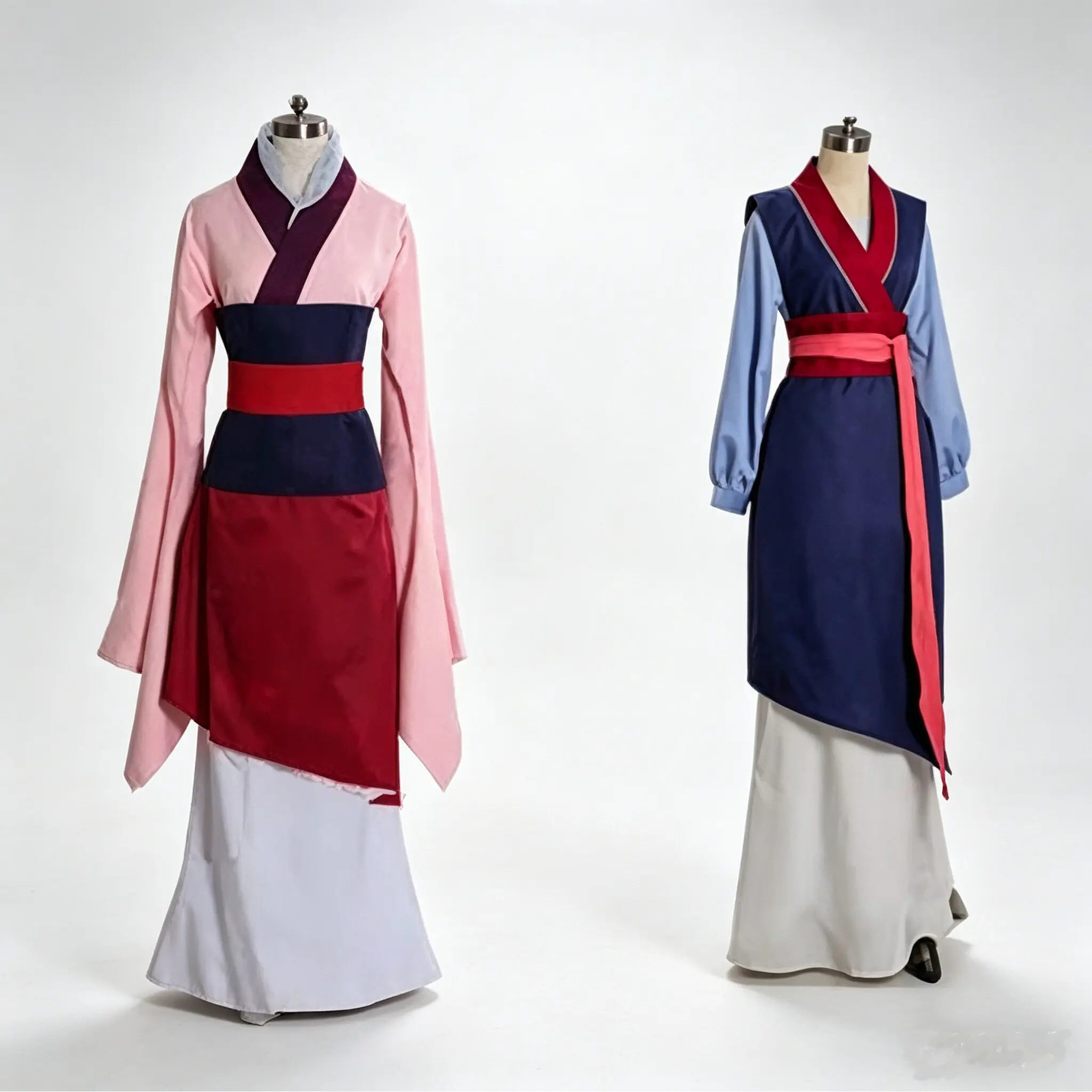 Disfraz de Hua Mulan para Halloween 2026, Vestido de Mulan para Niñas, Ropa Tradicional China, Espada y Accesorios para el Cabello de Mulan