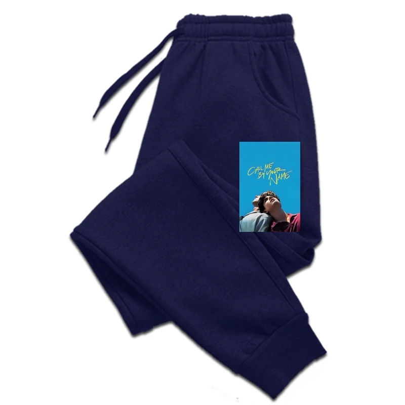 

Call Me By Your Name Movie Males Men trousers for Male Summer Fashion Casual High Quality Short Sleeve sweatpants Male