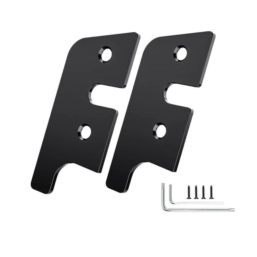 車のサンバイザー修理クリップキットアルミニウム合金サンバイザークリップラングラー2018-2023用