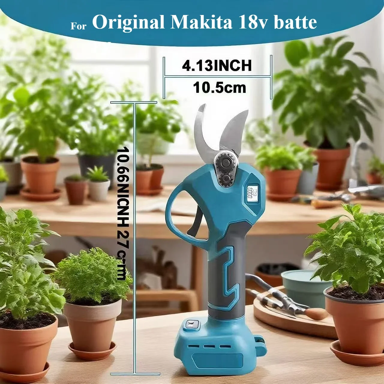 

For Makita 18v battery Scissors Brushless Electric Pruning Shears Garden, Tool Branche Cutter Cordless Electric Garden Fruit Tr