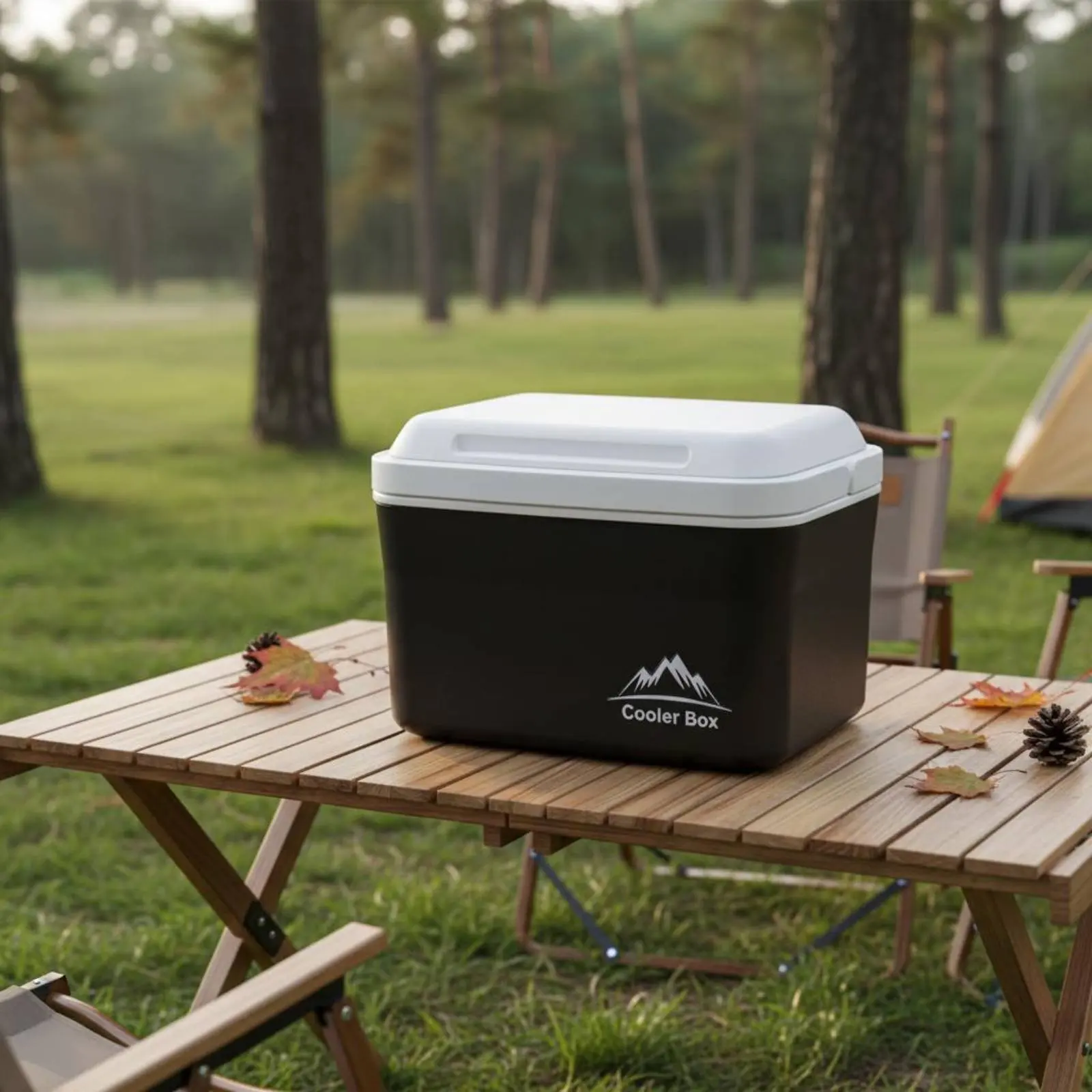 

Portable Chiller Box Cold and Warm Use Outdoor Food Chiller Insulated Container Large Capacity Outdoor Gear Healthy Materials