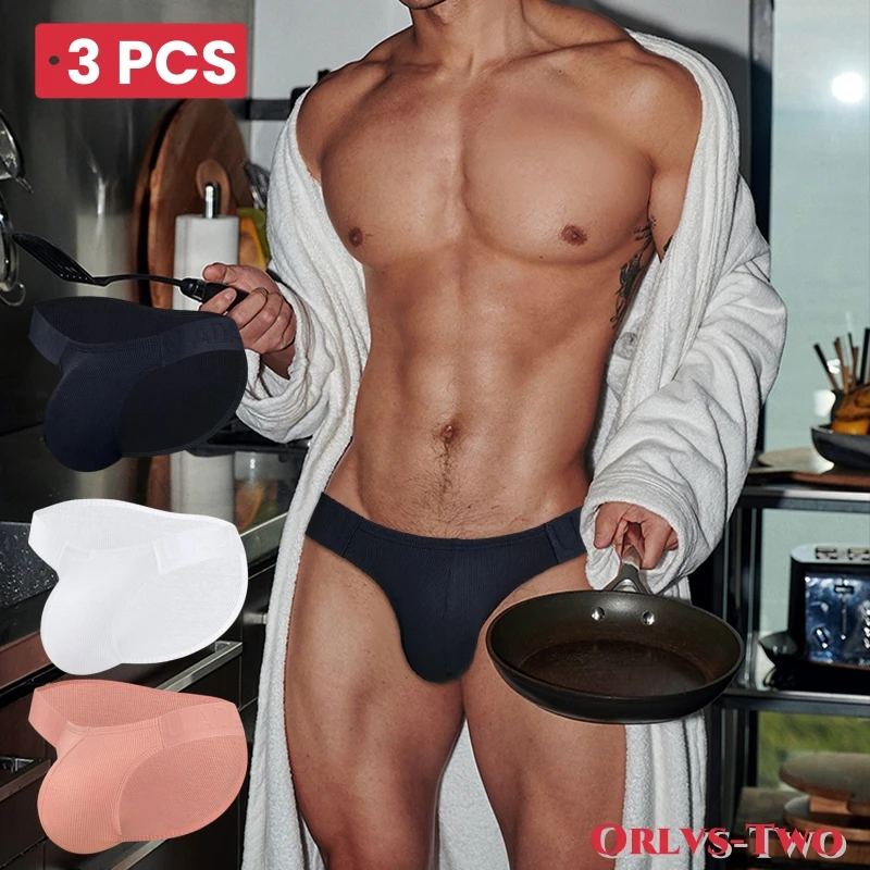 

3 шт., мужские хлопковые трусы-бикини для фитнеса, 24 вида