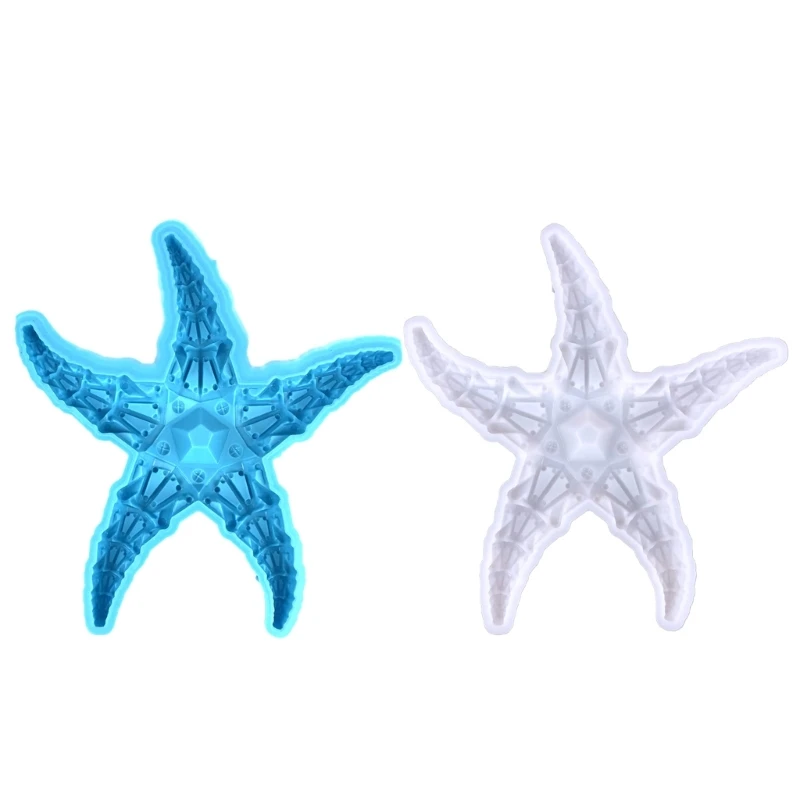 Wall Ornament Mold Door-Hanging Home Decor Christmas Gift Sea Star Resin Mold 37JB