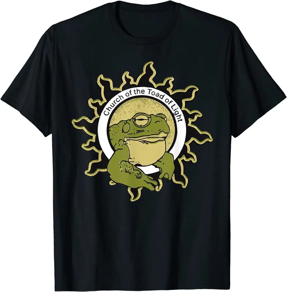 Church of the Toad of Light Sonoran Desert Bufo Toad T-Shirt Y2K tops Unisex Summer Short Sleeve