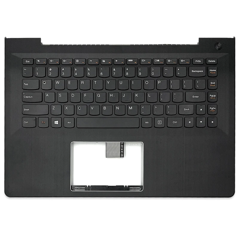 New Laptop Palmrest Upper Cover Keyboard Housing For Lenovo U41 S41-70 300S-14 500S-14 Bottom Case Lower Cover Base Carcass