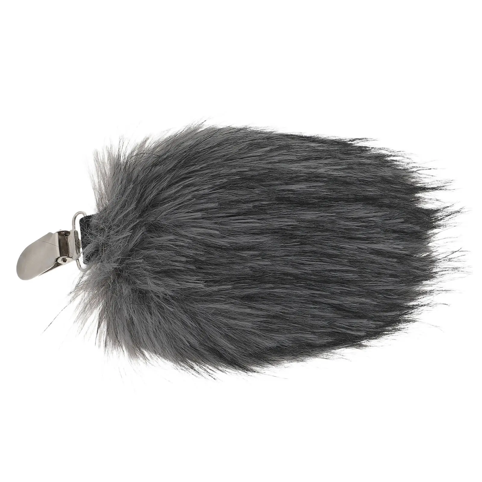 

Clip-On Fluffy Tail Simulation Animal Tail Faux Bear Tail Cosplay Costume Accessory For Halloween Party Pretend Play Props