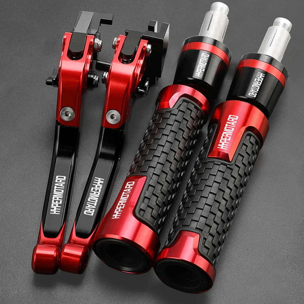 For ducati HYPERMOTARD 796 2010 2011 2012 HYPERMOTARD796 Motorcycle foldable Adjustable Brake & Clutch Levers Handlebar grip end