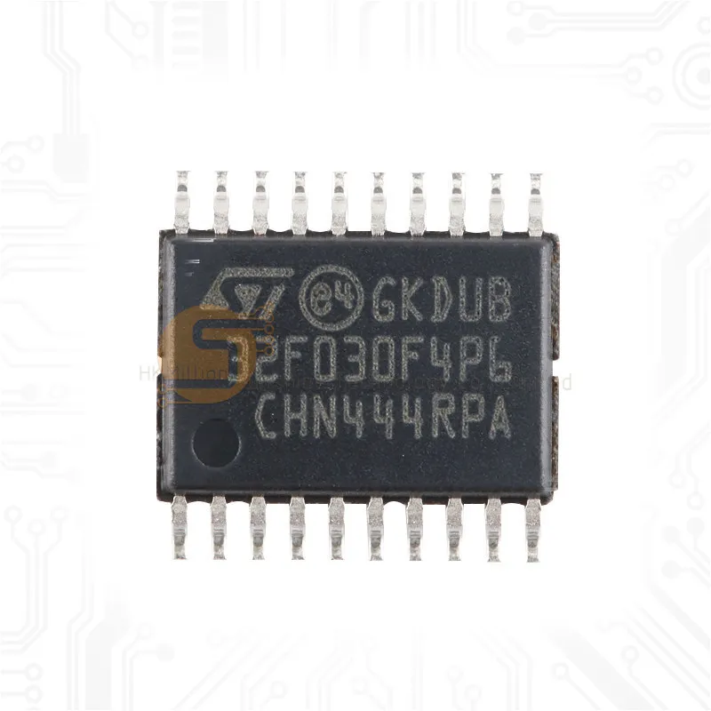 10pcs STM32F030F4P6 ARM 32-bit Microcontroller MCU TSSOP-20 IC Chip For Embedded Industrial Control