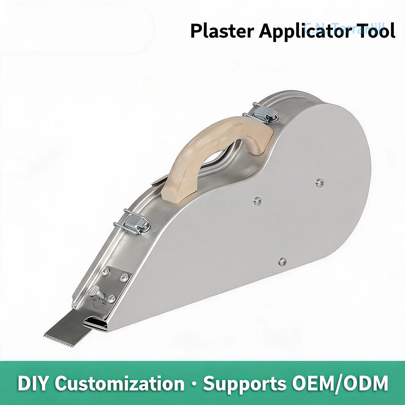 Drywall Mud Applicator Tool for Smoothing Plaster Wall Putty Single-Hand Use