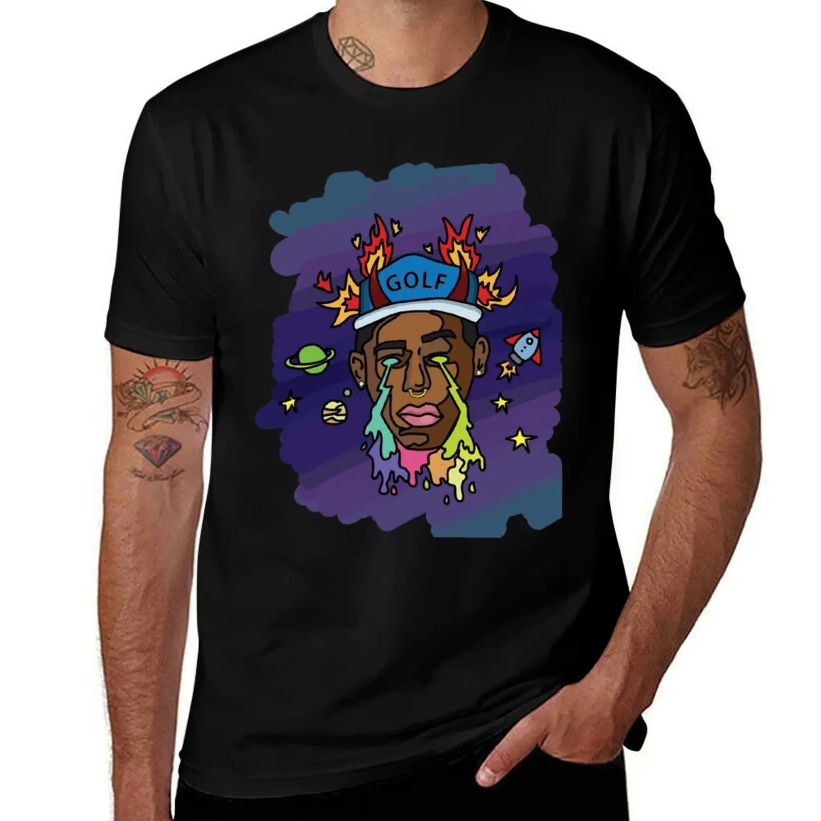 Tyler the createor T-Shirt Anti-Wrinkle Short Sleeve T-Shirt