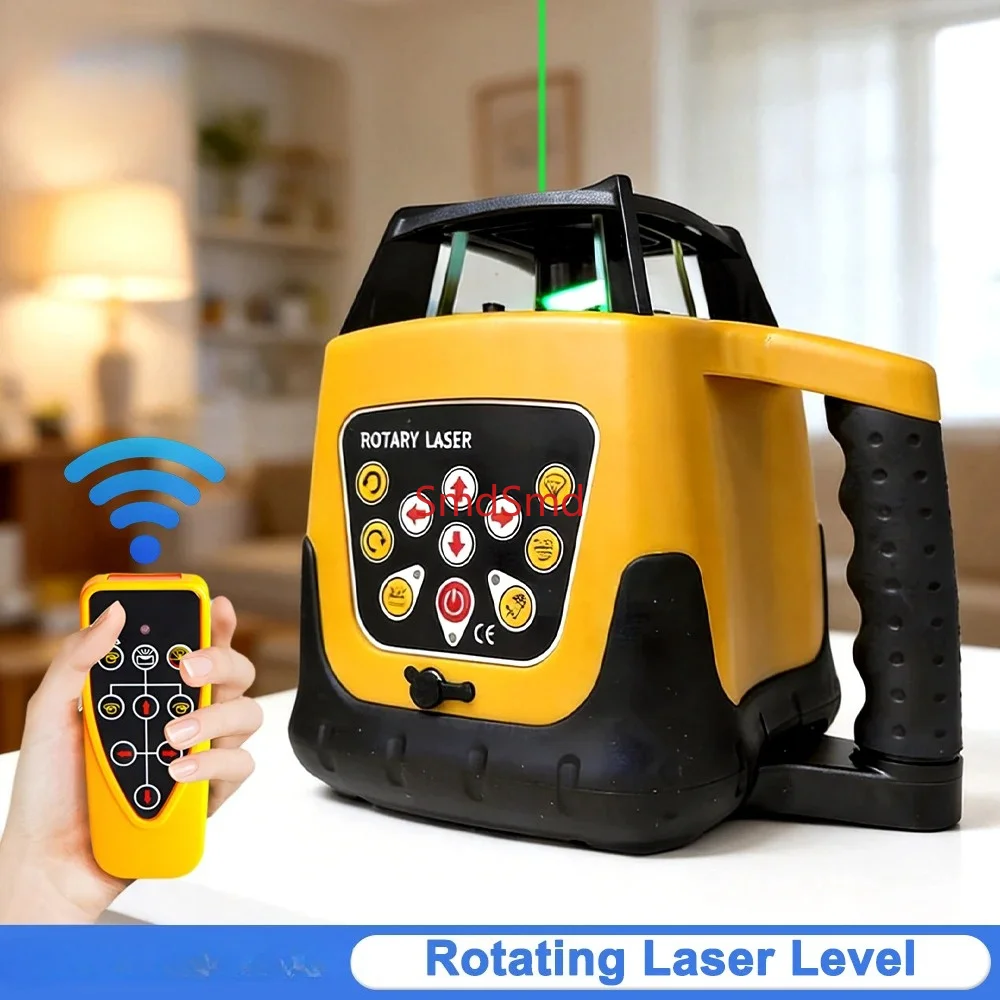 600m Self-leveling Rotary Laser Level Vertical Horizontal Cross Line Automaticl Laser Red Green Beam Laser Measurement Tools