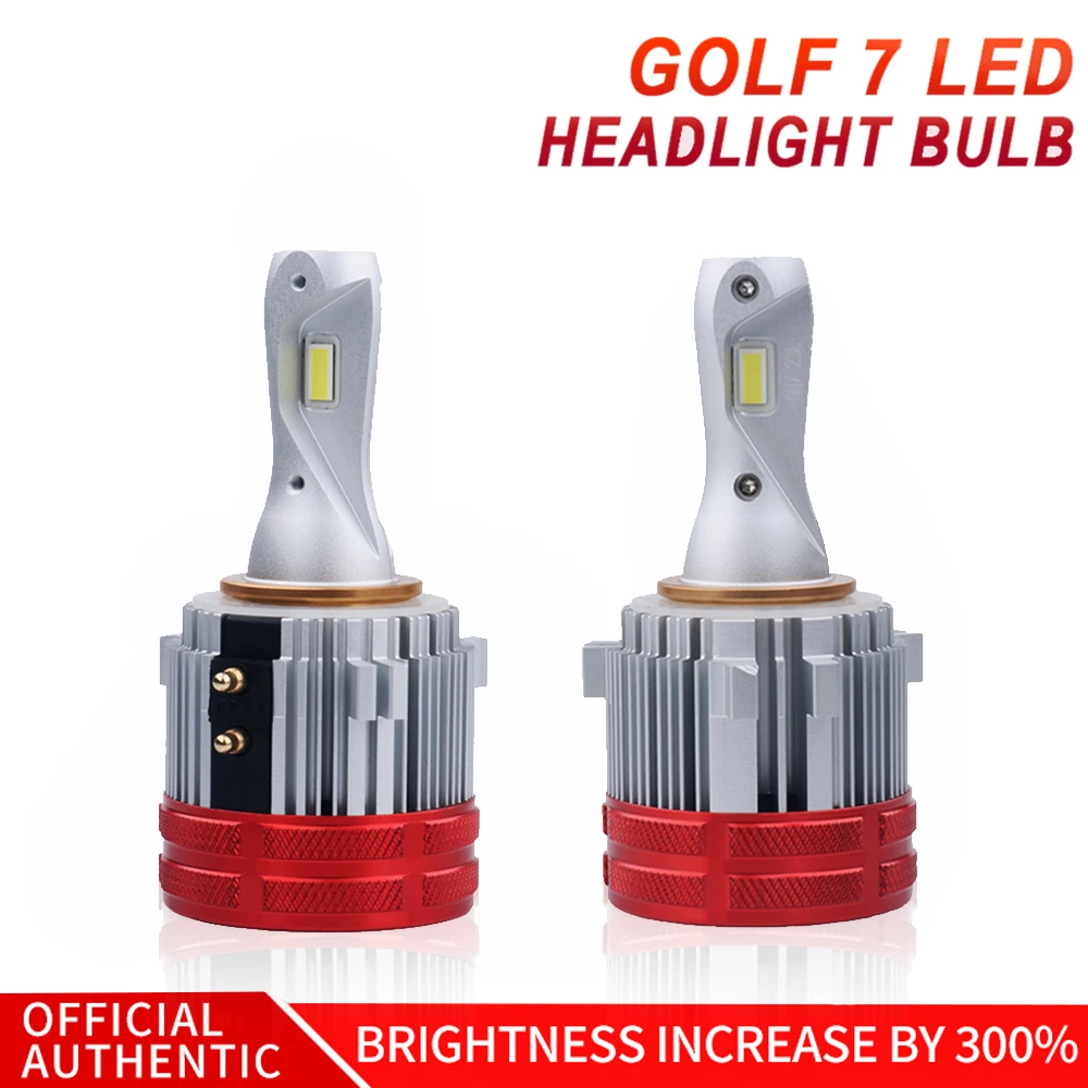 H7 LED Car Lights for Car Headlight Bulbs 6500K Fog Light Canbus Auto Lamp for VW Golf 7 Golf 6 MK7 Touran Tiguan Passat T-ROC