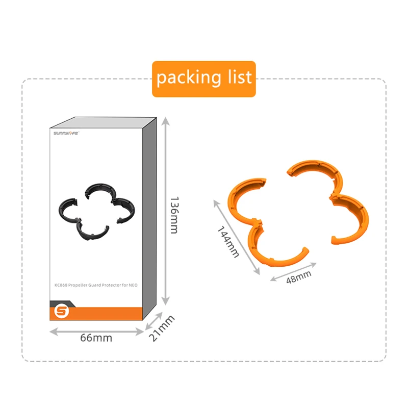 Защитная клетка для пропеллера для Neo, кольцо для предотвращения столкновений, реквизит, защитный чехол для Neo Drone, аксессуары
