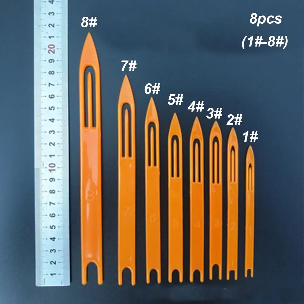 Random Color Durable Plastic Rustproof Accessories Weaving Fishing Netting Needle Equipment Line Shuttles Mending Repair Net