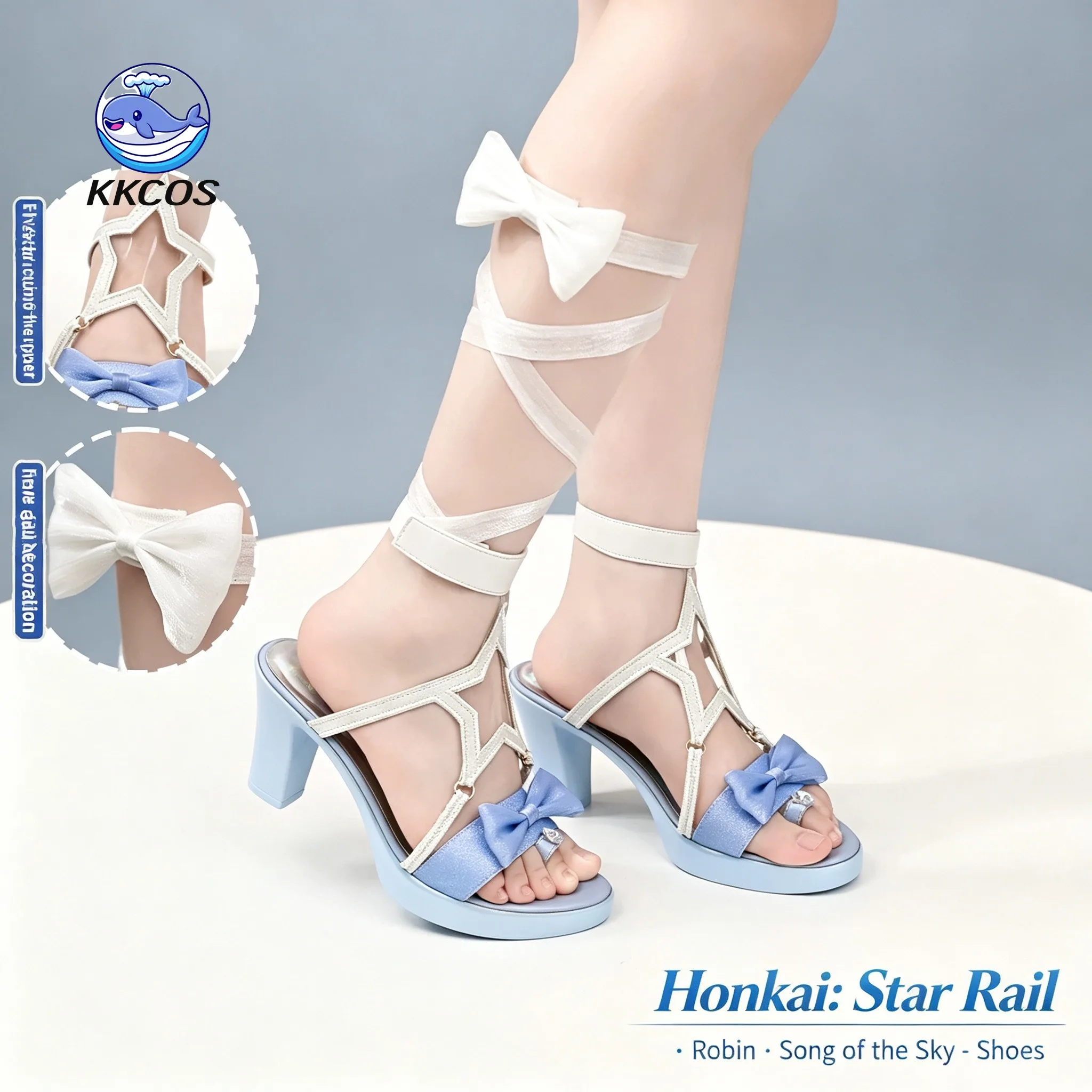 Buty cosplayowe KKCos Honkai:  – Anime Cosplay Robin recenzja i cena