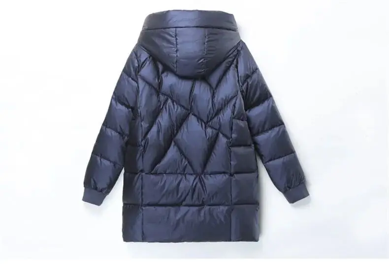Down Cotton-Padded Jacket Women's Overcoat Winter 2026 New Thick Warm Parker Coat Fashion Loose Hooded Medium Long Cotton Jacket