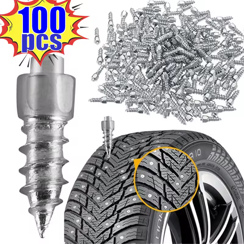 10-100 מחשבים צמיגים מכונית צמיגים חתיכים ברגי אנטי החלקה מסמרים אופנוע אופנוע רכב אופנוע מחוץ לכביש tyre נגד קרח קוצים