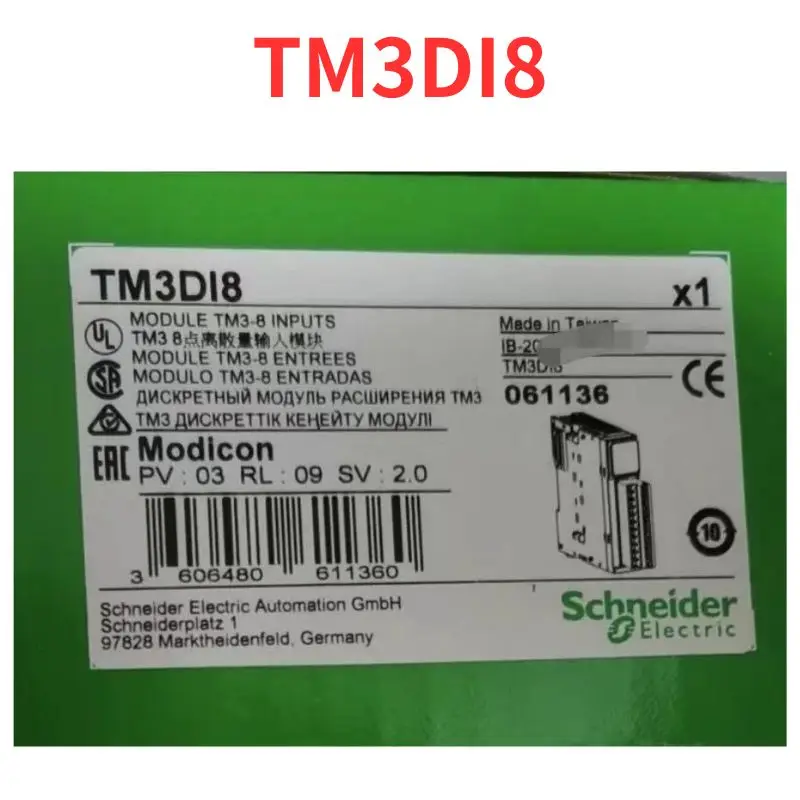 

brand-new Programmable controller TM3DI8, Fast Shipping