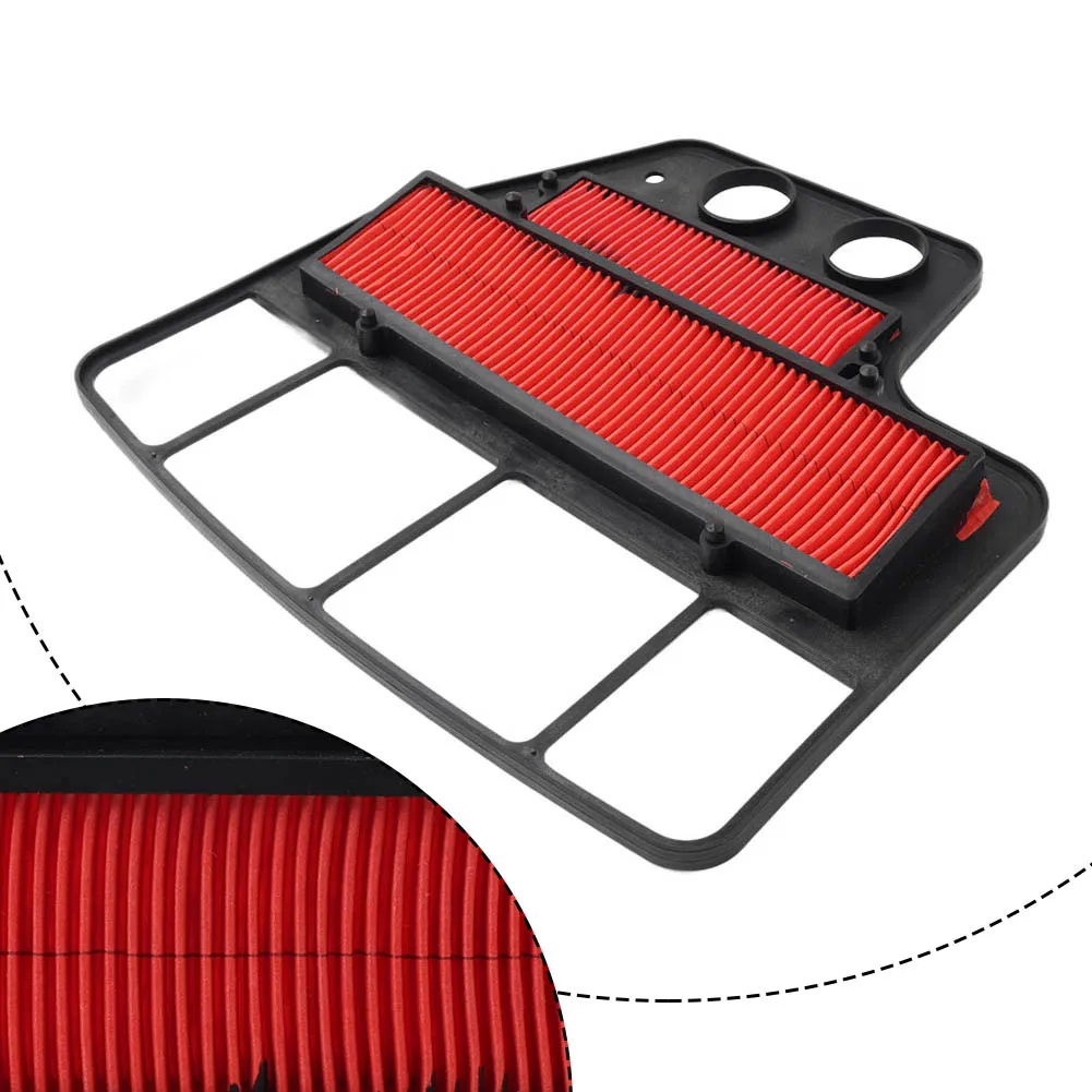 Motorcycle Intake Air Filter Replacement Cleaner For Honda NC23 CBR400 1987-1989 Cotton Gauze Red