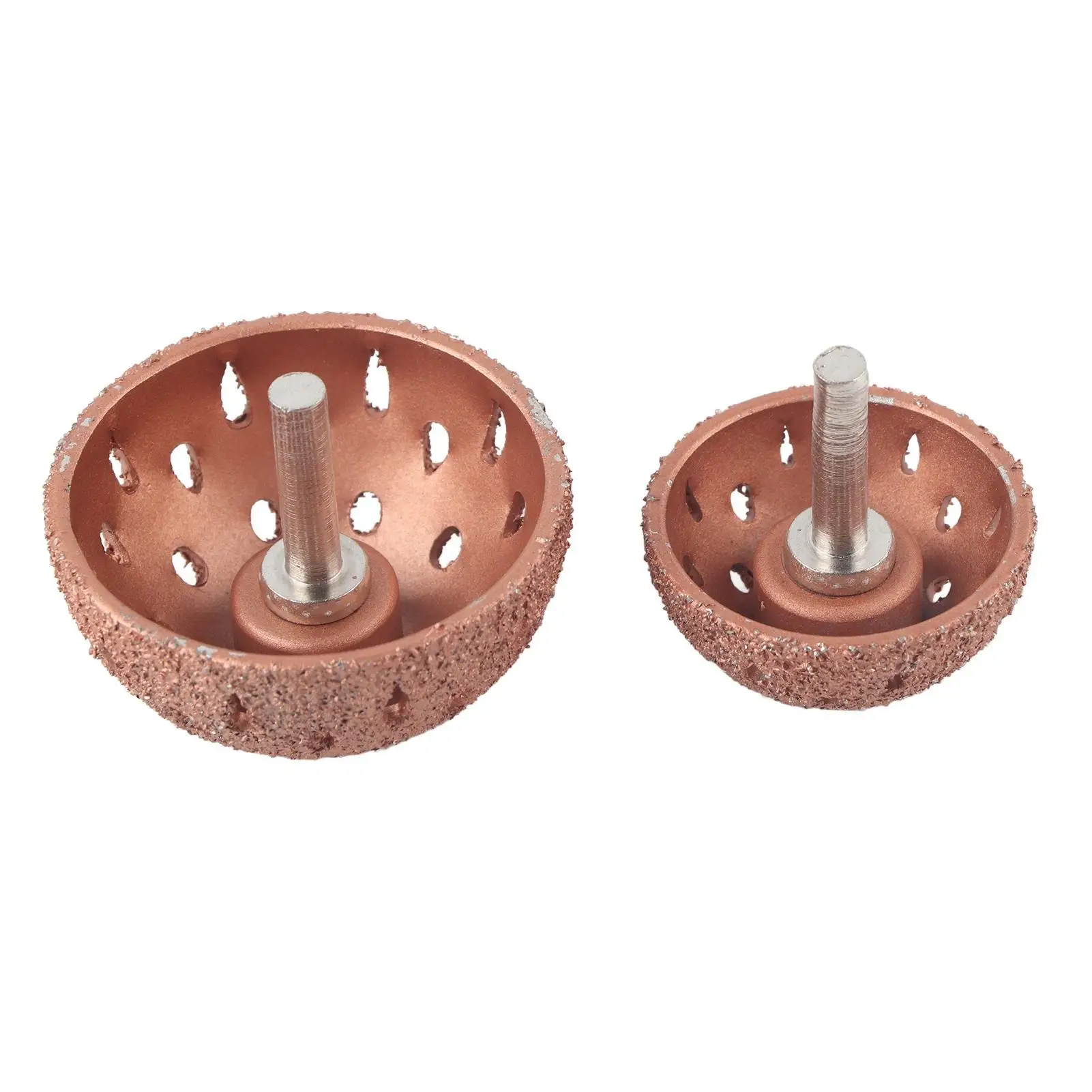 2Pcs Tungsten Steel Bowl Grinding Pads - Power Tool Buffing Wheel Accessories