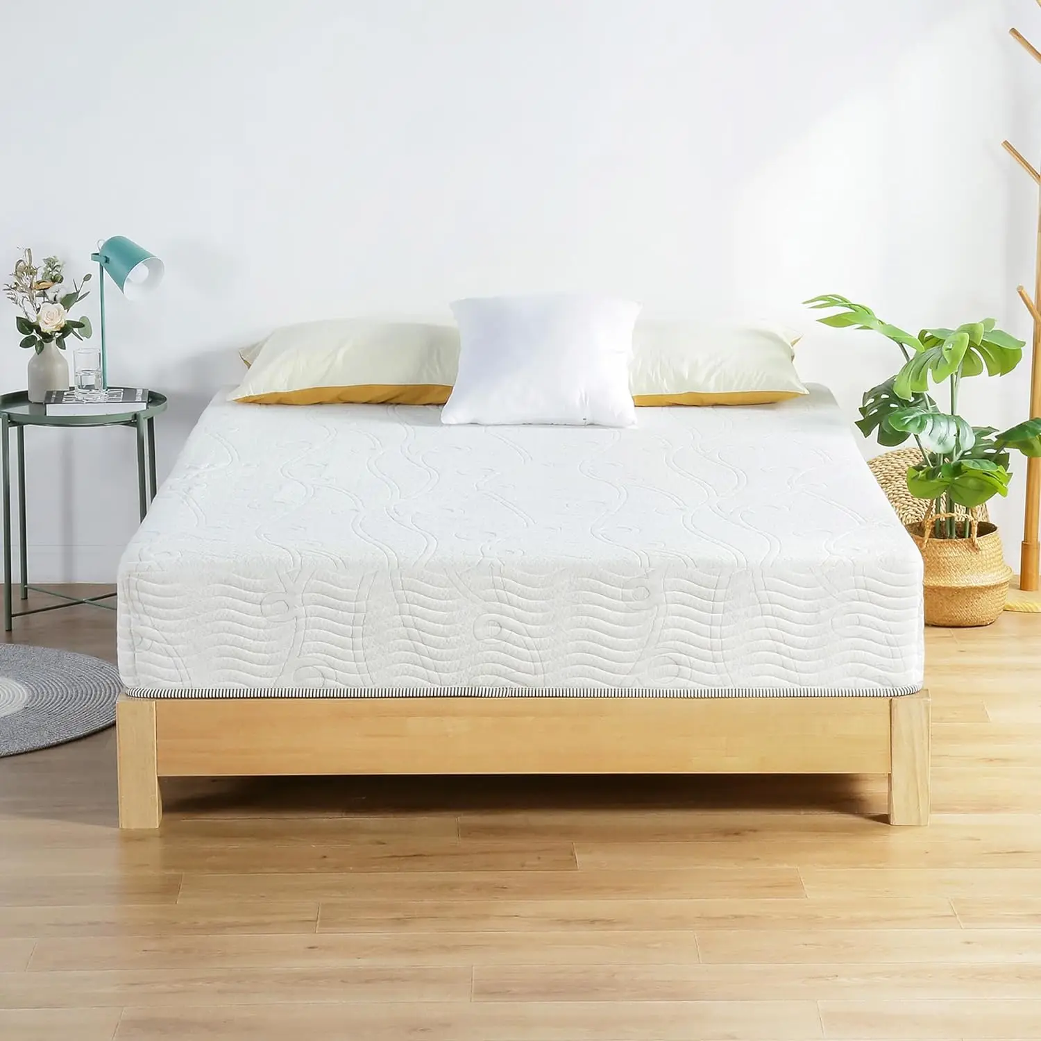 10 Inch Support Cloud Hybrid Mattress, Gel Infused Memory Foam, Pocket Spring for Support and Pressure Relief, Soft