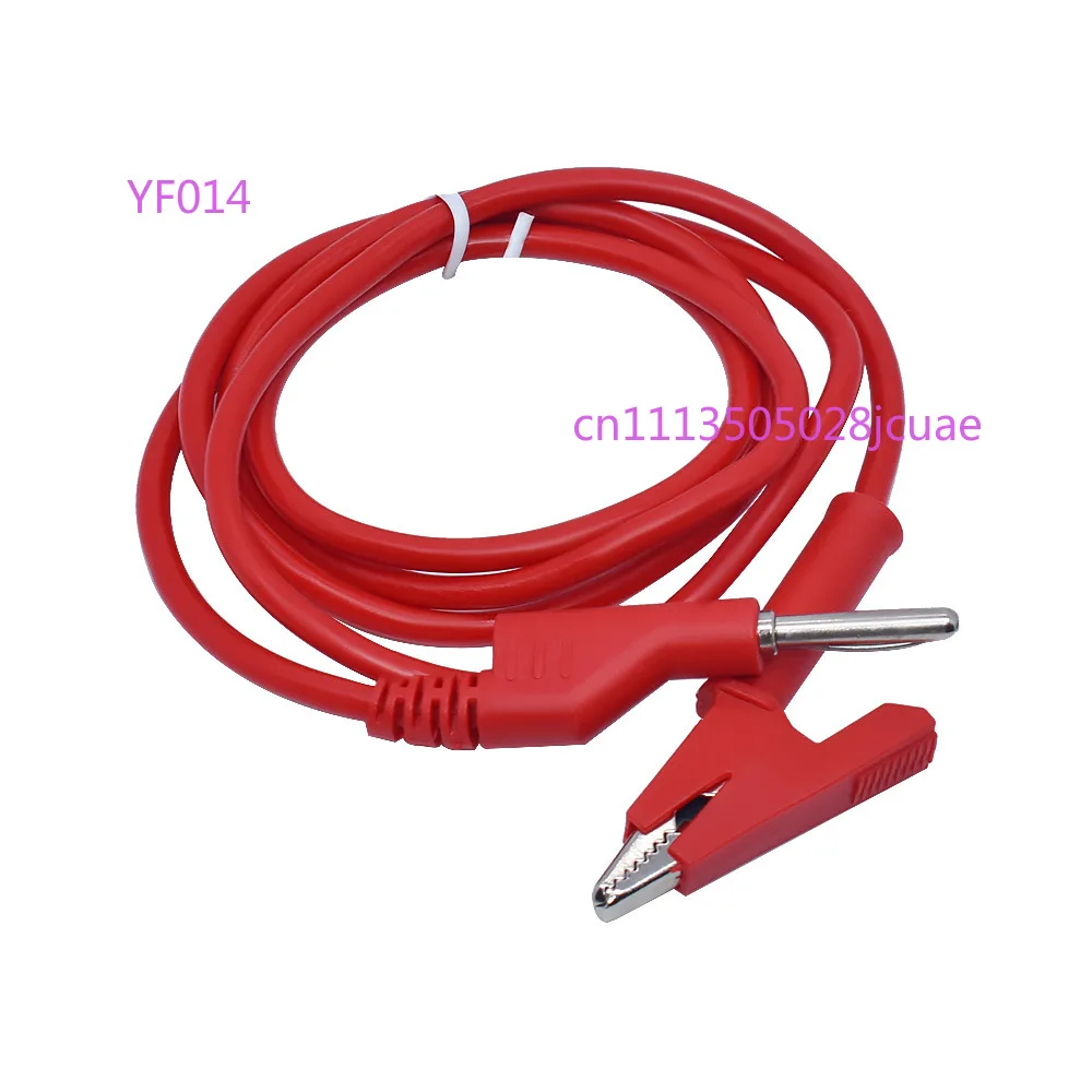 High Voltage Test Lead Wire Double End A-B Alligator Clip Cable Banana Plug Test Connecting Wire
